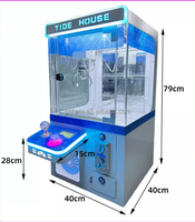 Nouvelle Mini Grue Machine Petit Jouet Grabber Machine Cadeau À Monnaie Langue Anglaise Vente Directe D'usine