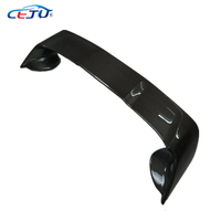 Lèvre de coffre arrière en fibre de carbone ABS pour Mitsubishi Lancer X GSR EX GT Evolution 10 LS ES CF Sedan 2008-2019