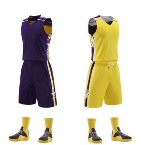 Camiseta de Baloncesto de Poliéster Sublimada para Adultos, de Secado Rápido, Transpirable, Profesional y Reversible - Product Image 3