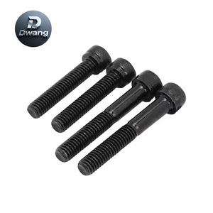 Высокая стойкость к кручению, 10 мм, черная прецизионная адаптация для строительства мостов, Простые Стальные Шестигранные Болты - Product Image 2