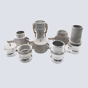 Raccords de tuyauterie à connexion rapide Camlock en aluminium haute pression anti-<span class=keywords><strong>fuite</strong></span>, types B C D E F DC DP - Product Image 1