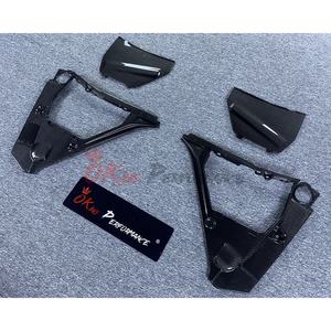 Plaque de refroidissement en fibre de carbone sèche préimprégnée, couvercle de batterie et kits de panneaux de habillage du compartiment moteur pour Nissan R35 GTR 2008-2026, en stock aux États-Unis - Product Image 3