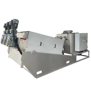 เครื่องบีบอัดแบบสกรูสำหรับการแยกน้ำออกจากกากตะกอนขนาดเล็ก - Product Image 4