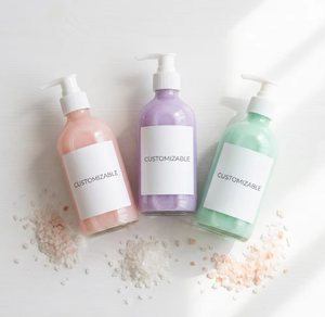 Sel de Bain Exfoliant Corporel Éclaircissant et Anti-Cicatrices d'Acné à <span class=keywords><strong>la</strong></span> Niacinamide, Parfum Lavande, pour Tous Types de Peau, Personnalisable - Product Image 2
