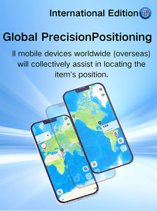 เครื่องติดตาม <span class=keywords><strong>GPS</strong></span> อัจฉริยะสำหรับสัตว์เลี้ยง ใช้ได้ทั่วโลก  วัสดุพลาสติก รองรับแอพ <span class=keywords><strong>iPhone</strong></span>/Android  ติดตามสัตว์เลี้ยง กระเป๋าเงิน กุญแจ ค้นหาตำแหน่งอุปกรณ์ - Product Image 4