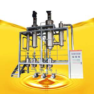 Aparato evaporador de destilación Molecular de película limpiada calentada con camisa de nueva condición incluye Motor de motor de Oliva de semilla automática - Product Image 1