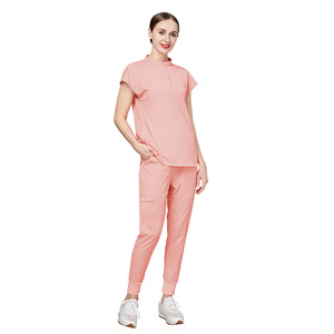 กางเกงเลกกิ้งออกกำลังกาย Jogger Scrubs ทรงกระชับพอดีตัว เหมาะสำหรับเล่นกีฬาและสุขภาพที่ดี แฟชั่นสำหรับผู้หญิง ฟิตเนส คุณภาพรับประกัน 42015 - Product Image 1