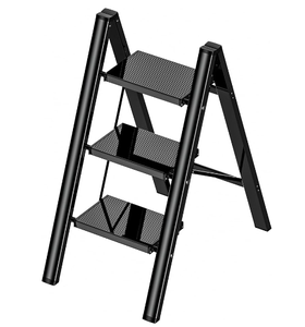 Escalera de flores plegable ajustable de acero inoxidable | Portátil moderno | 4 alturas de estante | Decoración de bricolaje para el hogar para el pasillo del apartamento - Product Image 6