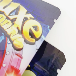 Free Design Custom Logo Digital Print 1g 3.5 7g 14g Mylar Stand up Pouch Resealable <b>Zip</b> <b>Lock</b> Smell Proof Packaging Mylar <b>Bags</b> - Product Image 4