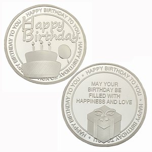 <span class=keywords><strong>Buon</strong></span> <span class=keywords><strong>compleanno</strong></span> buona fortuna moneta in metallo ti auguro molti anni pieni di amore per la salute e felicità <span class=keywords><strong>buon</strong></span> <span class=keywords><strong>compleanno</strong></span> monete fortunate - Product Image 6