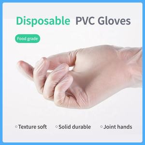 Виниловые перчатки без латекса, перчатки без порошка, перчатки для обслуживания еды - Product Image 2