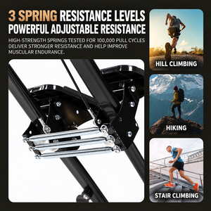 Máquina Escaladora Plegable Multifuncional para Ejercicios Cardiovasculares y <span class=keywords><strong>de</strong></span> Fitness - Product Image 4