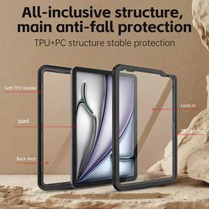 Housse de protection étanche pour tablette <span class=keywords><strong>iPad</strong></span> 10e génération 2022 10,9 pouces et 11e génération 2025 11 pouces A16, étui robuste avec protection d'écran intégrée - Product Image 6