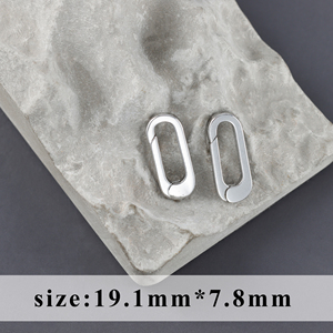 M824 Nickel Miễn Phí Tôm Hùm <span class=keywords><strong>Claw</strong></span> <span class=keywords><strong>Clasp</strong></span> Đồng Móc Bất 18K Mạ Vàng, DIY Vòng Cổ Làm Phụ Kiện, 10 cái/lốc - Product Image 6