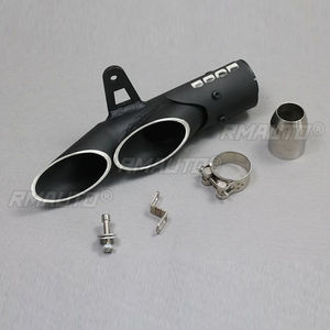 Tubo de Escape Universal TOCE para Motocicleta, Modificación Deportiva, CB1000, Gran Cilindrada, Chimenea Inclinada, 2 o 3 Orificios - Product Image 3