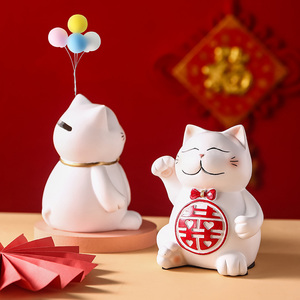 เครื่องประดับแมวสุขสันต์วันแต่งงานงานหมั้นและวันวาเลนไทน์งานฝีมือเรซิ่นของขวัญสำหรับผู้มาใหม่ - Product Image 4