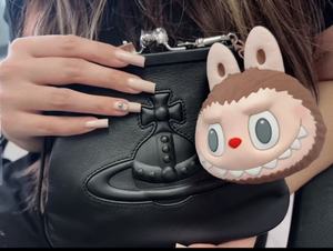 Pour POP MART LABUBU Mystery Boxes Sac pour écouteurs mignon et cadeaux à la mode de la série MONSTERS - Product Image 4