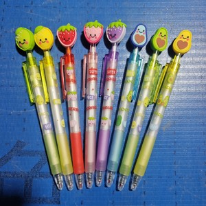 Yumei stylo noir à séchage rapide créatif de grande valeur Internet viral étudiant CS examen pratique presse stylo inspiré philosophie végétale - Product Image 4