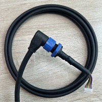 Connecteurs Électriques Étanches JQ16 à Montage sur Panneau 4 Broches pour Phares IP67