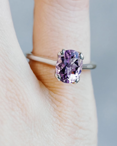 2.5 CT Emerald Cut Moissanite 18K <b>Gold</b> Plated Bezel Setting Three Stone Engagement <b>Ring</b> with Tulip Prongs - Product Image 4