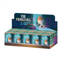 Vente en gros pour les Monsters 01:00 A.M. Figurine de collection en PVC en boîte mystère, échelle 1/12, emballage d'origine, ornement de bureau