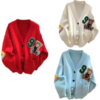 Pulls pour femmes sur mesure OEM & ODM, motifs de pulls pour femmes, vêtements en tricot d'hiver pour filles, cardigan en tricot pour femmes