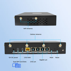 Módem WiFi6 Ultra Yeacomm NR830 SDX75 <span class=keywords><strong>AX6000</strong></span> Global 5G RM551E-GL CPE <span class=keywords><strong>Router</strong></span> con Firewall y VPN, Ranura para Tarjeta SIM, Versión Global WEP - Product Image 4