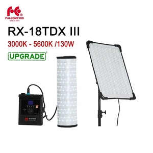 Falcon Mắt RX-18TDX III 130W Linh Hoạt Rollable Vải Đèn Xách Tay Nhiếp Ảnh LED Ảnh Video Ánh Sáng Với Hiệu ứng Cảnh Chế Độ - Product Image 2