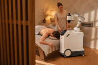 Robot de moxibustion ZCH avec secouage automatique des cendres et boîte à moxa amovible pour un nettoyage quotidien facile dans les spas et salons commerciaux
