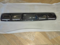 Spoiler de toit avant noir brillant pour voiture, lampe LED, éclairage supérieur de voiture pour W464 pour G800 G900, aileron de toit en fibre de carbone, lumières LED