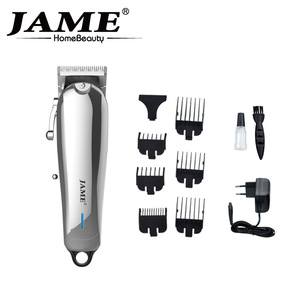 Tondeuse à cheveux électrique Yoshimi, couleur or, lame en acier inoxydable, double alimentation, pour coupe de cheveux pour hommes, avec peignes de guidage - Product Image 3