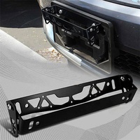 Support de plaque d'immatriculation en aluminium multicolore Neo Chrome, réglable et rotatif, de haute qualité, pour plaque de course JDM