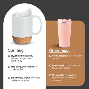 36pcs Glossy 15oz Ceramic Sublimation Blanks Coffee Tumbler Mug with Handle Wooden <b>Pad</b> <b>for</b> DIY <b>Back</b> to School Vintage - Product Image 5