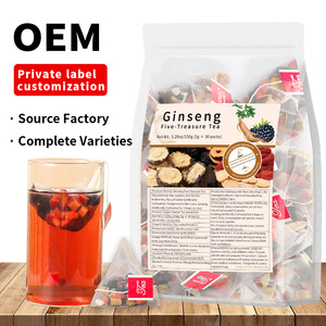 Té <span class=keywords><strong>Medicinal</strong></span> Transfronterizo de Cinco Tesoros, Seis Tesoros, Diez Tesoros con Ginseng, Cúrcuma, Canela, Jengibre y Menta - Product Image 1