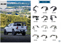 Barre de protection robuste en acier pour pick-up, capacité de charge 200-300 kg, ajustement universel, protection de cargaison pour Toyota Hilux Ford Ranger