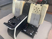 Luxus-Sitz für Land Cruiser LC200 LC300 VIP Captain Rücksitz Elektrische Beinstütze Kopfstütze Neue PU Modifizierte Autositze