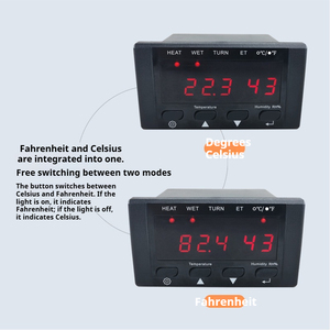 HT-10 lồng ấp nhiệt độ và độ ẩm Điều khiển điện tử Phụ kiện cho thủy sản Crawler ủ - Product Image 5