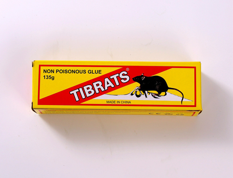 Boîte jaune adhésive forte de 135 g