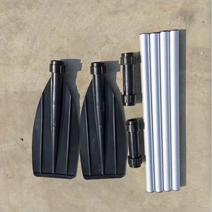 2pcs Detachable Aluminum Alloy <strong>Boat</strong> <strong>Paddle</strong> for Fishing Inflatable Surfing <strong>Boat</strong> - Product Image 4