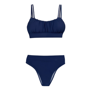 Costume da bagno intero taglie forti con controllo pancia, monokini sexy e coprente per la spiaggia, taglie 40 42 44 46 48, colori assortiti - Product Image 2