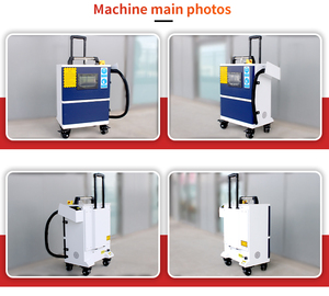 Machine de nettoyage laser à impulsions efficace 300W 500W 1000W pour l'élimination de la rouille métallique ordinaire et des couches d'oxyde dures, ainsi que des moules - Product Image 2