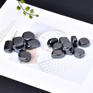 Vente en gros de pierres roulées polies en cristal, grossiste en pierres précieuses, hématite noire roulée pour la décoration intérieure - Product Image 4