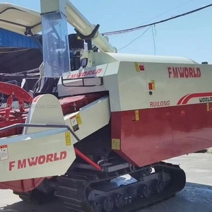 รถเกี่ยวข้าว ยี่ห้อ <span class=keywords><strong>FMWorld</strong></span> รุ่น 4LZ-6.0GH แบบแชสซีสูง - Product Image 2