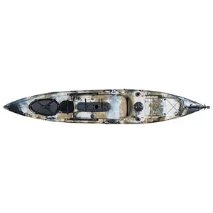 LLDPE materiali pesca kayak prezzo di fabbrica doppie persone roto modellato kayak per la vendita