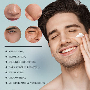 Etiqueta privada Día Noche Cuidado de la piel facial Aligeramiento Antienvejecimiento Arrugas Blanqueamiento Hidratante Retinol Colágeno Hombres Crema facial - Product Image 3