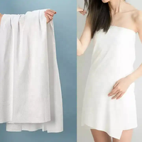 Wholesale OEM Custom Disposable Bath Travel Towels Portable Soft Cotton Towel 70x140cm Compressed Towel