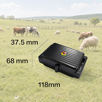 Traceur GPS intelligent 4G LTE GSM étanche pour bétail, longue autonomie, positionnement en temps réel, antivol, contrôle via application Android