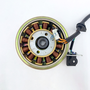Meilleure qualité Magneto Stator DC EFI 12 pôles Magneto 12 bobines de cuivre pour GY6 <span class=keywords><strong>50</strong></span> <span class=keywords><strong>CC</strong></span> <span class=keywords><strong>moto</strong></span> directement de l'usine de Chine - Product Image 2