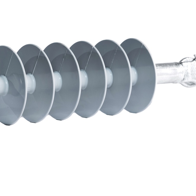 24kV 70kN Polymer Long Rod Insulator with Ball and Socket Fittings for IEC Power Systems High Quality Wholesale