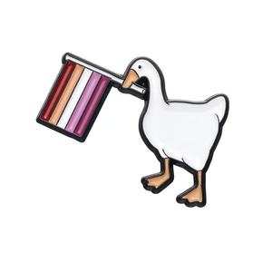 Msiches Fashion - Forward Slogan-Broches de aleación de zinc impresos para decoración de atuendos - Product Image 6